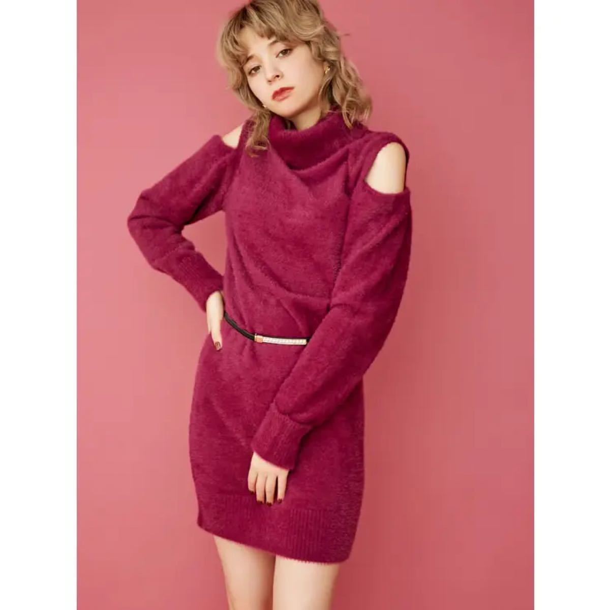 dazzlin】 ショルダーオープンニットワンピース|Yahoo!フリマ dazzlin】 ショルダーオープンニットワンピース|Yahoo!フリマ