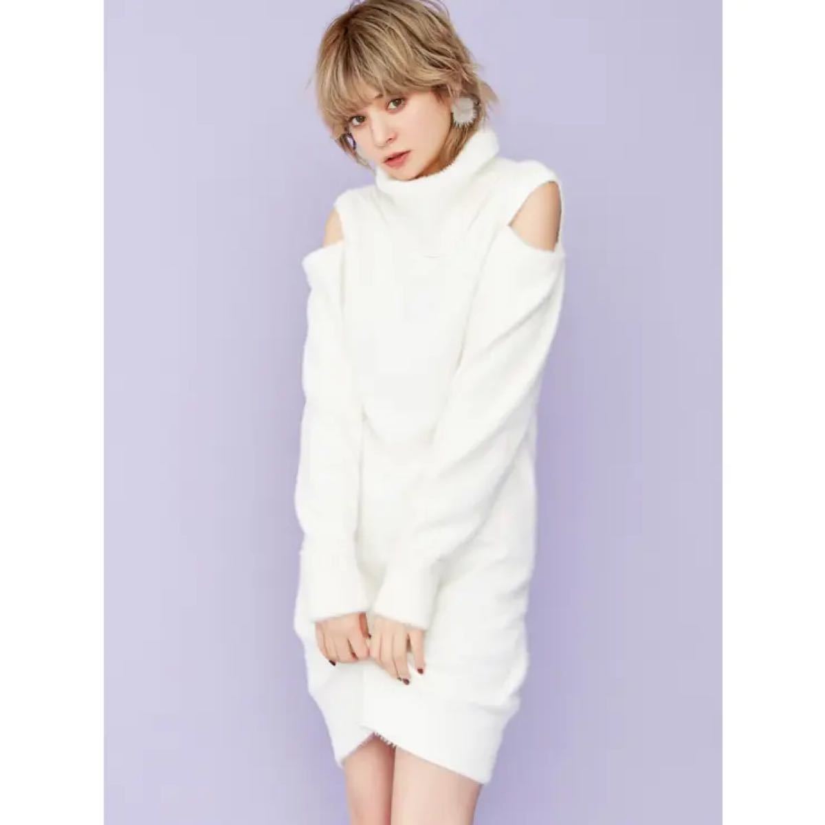 dazzlin】 ショルダーオープンニットワンピース|Yahoo!フリマ dazzlin】 ショルダーオープンニットワンピース|Yahoo!フリマ