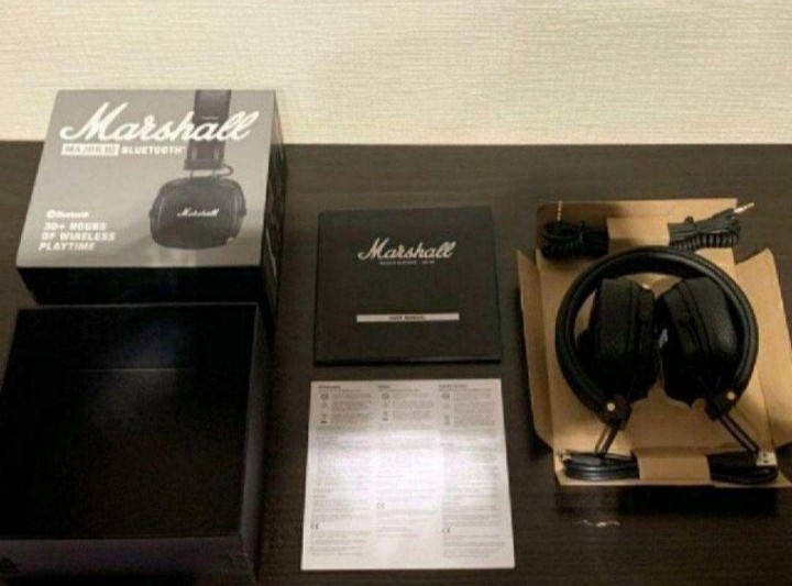 超美品の iu Marshall MAJOR III BLUETOOTH ブラック econet.bi