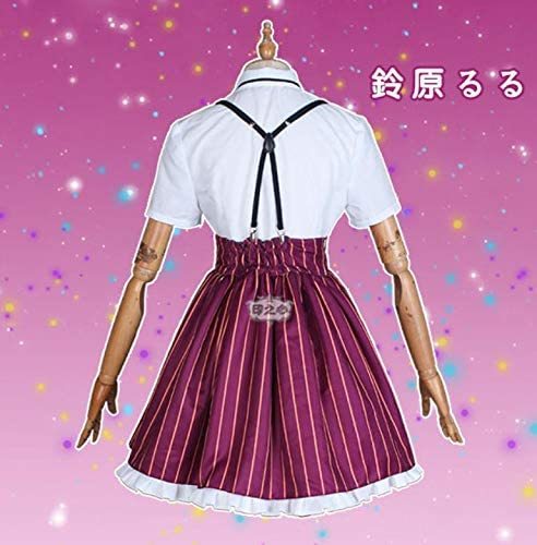 修正版 実物撮影バーチャル YouTuber 鈴原るる コスプレ衣装 風 修正版 実物撮影バーチャル YouTuber 鈴原るる コスプレ衣装 風