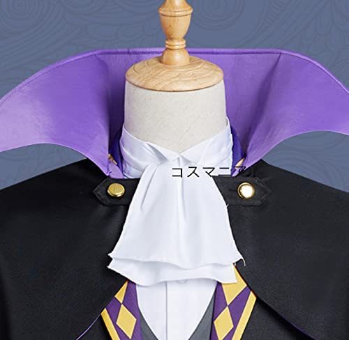 吸血鬼すぐ死ぬ ドラルク コスプレ衣装風(ウィッグ 靴別売り 吸血鬼すぐ死ぬ ドラルク コスプレ衣装風(ウィッグ 靴別売り