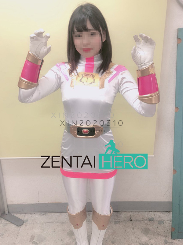 G社特撮女戦士英雄絶体シリーズ レオタード コスプレ衣装風(ウィッグ ...