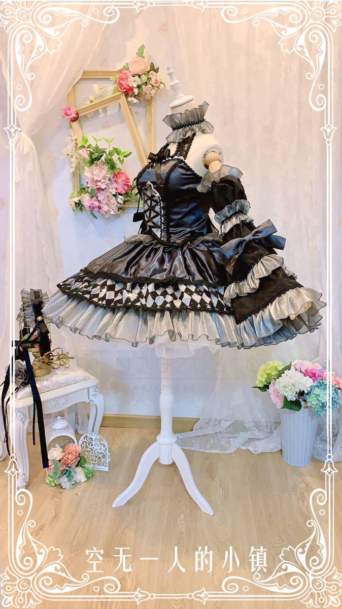 幽谷霧子 コスプレ衣装+髪飾り 全セット 風(ウィッグ 靴別売り 幽谷霧子 コスプレ衣装+髪飾り 全セット 風(ウィッグ 靴別売り