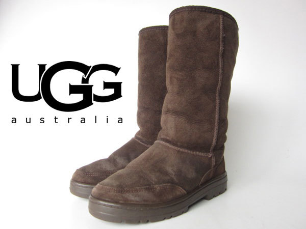 驚きの値段で】 【送料無料】【本物】NZ製 UGG D98-32-0191V 靴 茶系