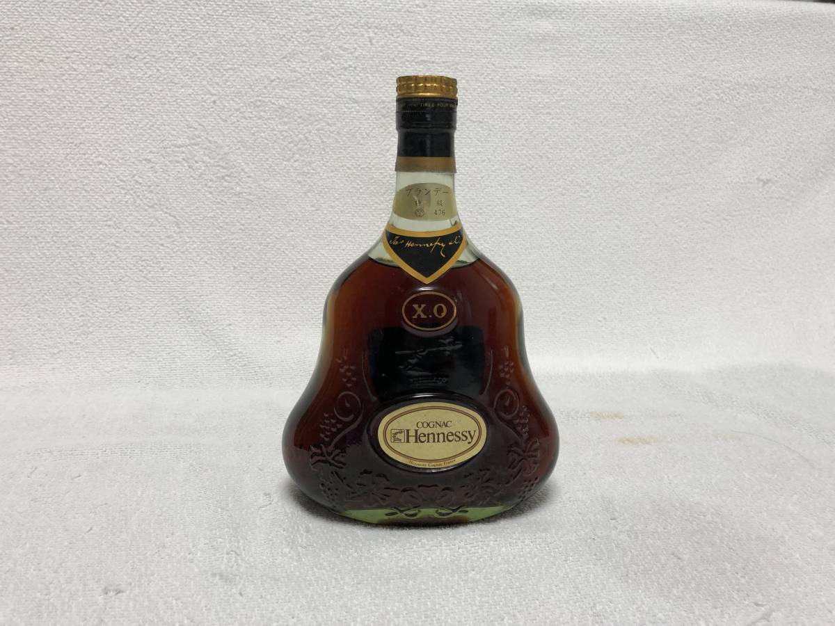 未開栓 古酒 特級 Hennessy ヘネシー XO 金キャップ グリーンボトル