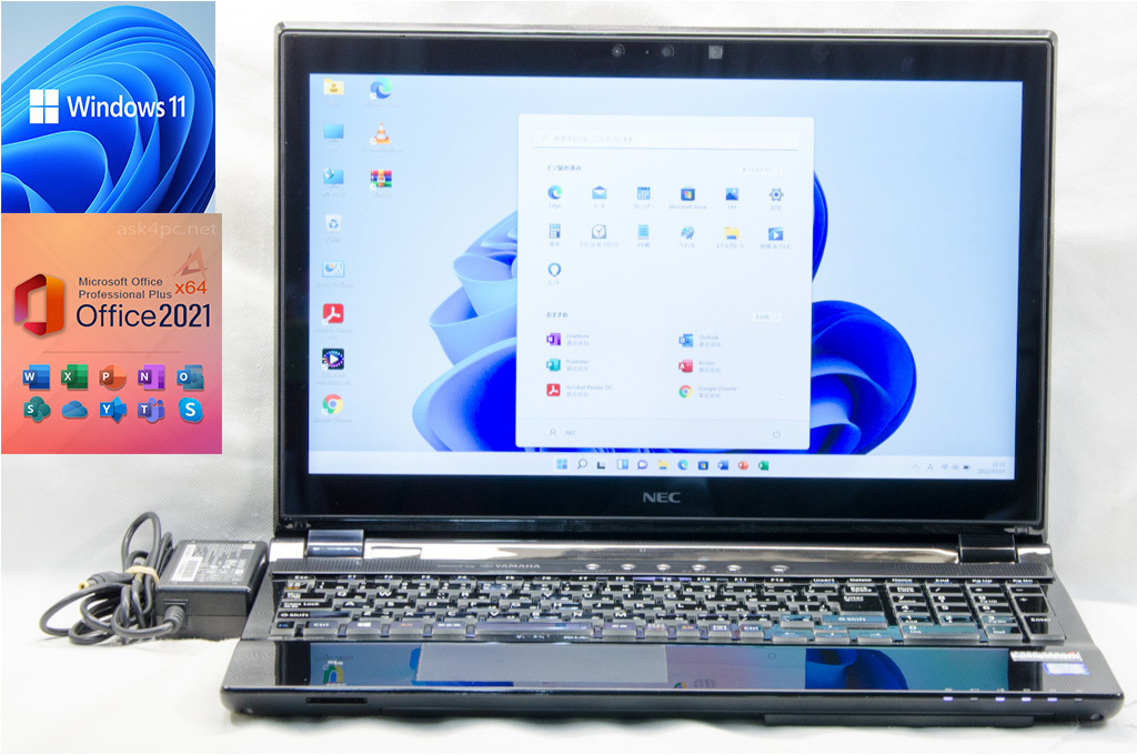 ☆最新Windows11・タッチパネル☆NEC LAVIE Note Standard☆第六世代i7 ...