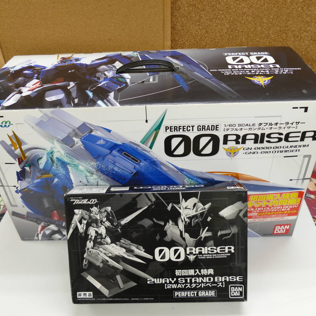 PG 機動戦士ガンダムOO ダブルオー 1/60 ダブルオーライザー 初回購入