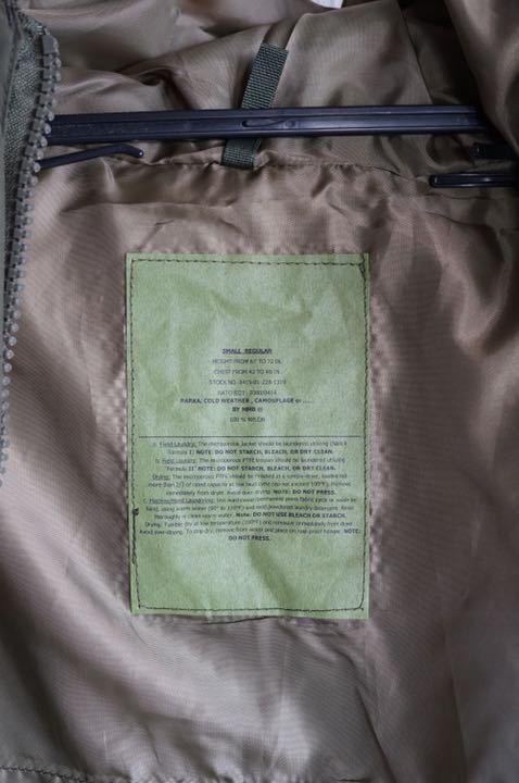 希少 S スウェーデン軍 ECWCS ゴアテックス ジャケット アウトドア