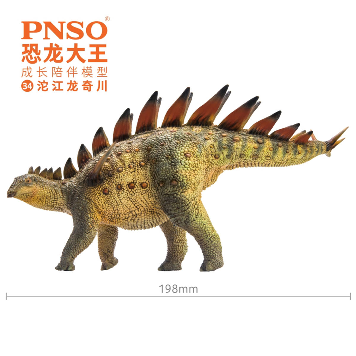 PNSO 成長シリーズ 34 トゥオジャンゴサウルス ステゴサウルス 恐竜 リアル フィギュア プラモデル おもちゃ 恐竜好き 誕生日 プレゼント_画像1