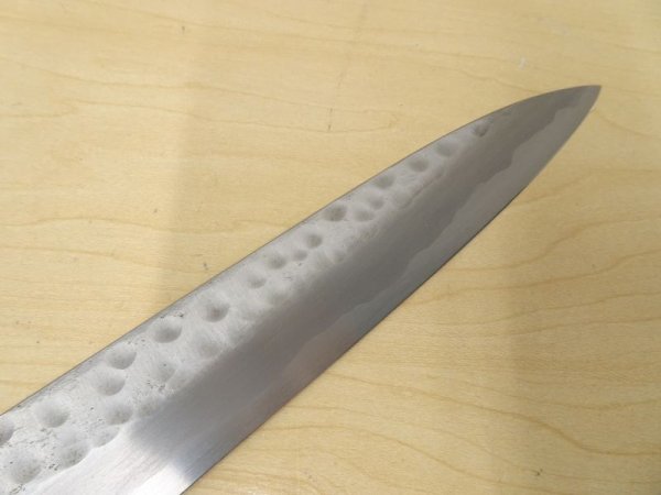 B01507☆江戸造り 幻の名刀 刀匠 藤原照康 柳刀 包丁 / 30cm 調理
