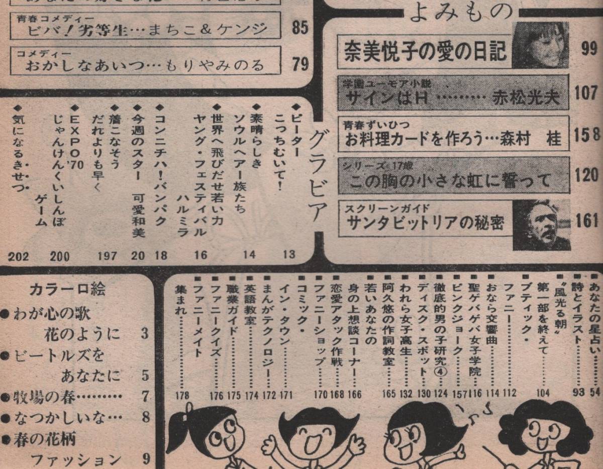 月刊 ファニー 1970年4月24日号 昭和45年 松尾美保子 飛鳥幸子 あすなひろし 峰岸ひろみ 竹宮恵子 まちこ ケンジ もりやみのる 奈美悦子 少女マンガ誌 売買されたオークション情報 Yahooの商品情報をアーカイブ公開 オークファン Aucfan Com 月刊 ファニー 1970年4月24日号 昭和45年 松尾美保子 飛鳥幸子 あすなひろし 峰岸ひろみ 竹宮恵子 まちこ ケンジ もりやみのる 奈美悦子 少女マンガ誌 売買されたオークション情報 Yahooの商品情報をアーカイブ公開 オークファン Aucfan Com