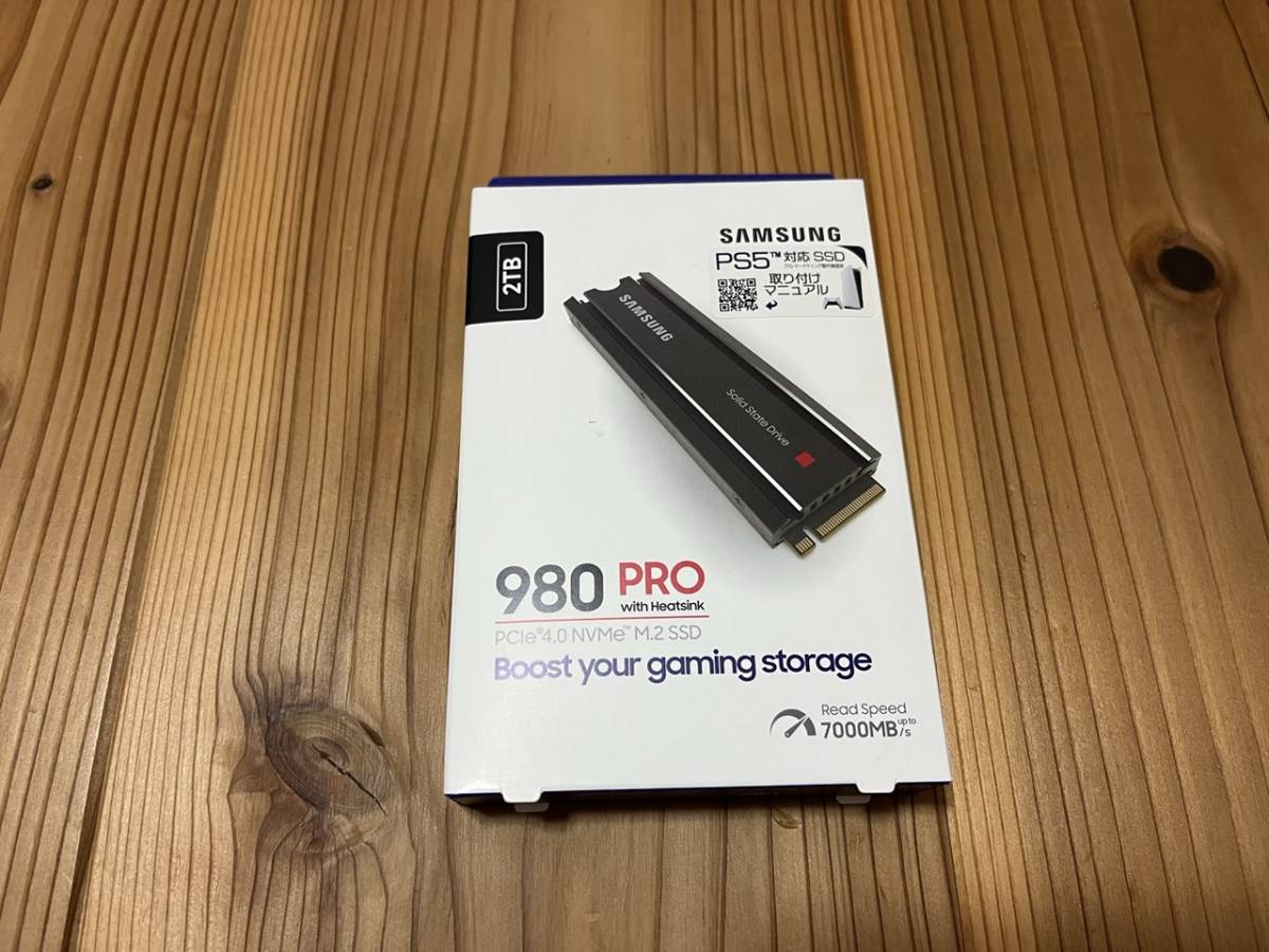 【送料無料】【国内正規品】SSD Samsung 980 PRO 2TB [MZ-V8P2T0C] [ playstation5 ps5 ] PCIe 4.0 NVMe M.2 ヒートシンクモデル