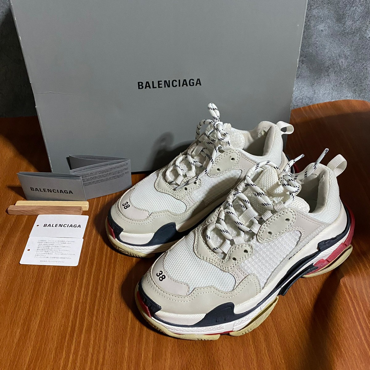 人気商品！】 レア 美品 balenciaga triple s トレーナー バイカラー