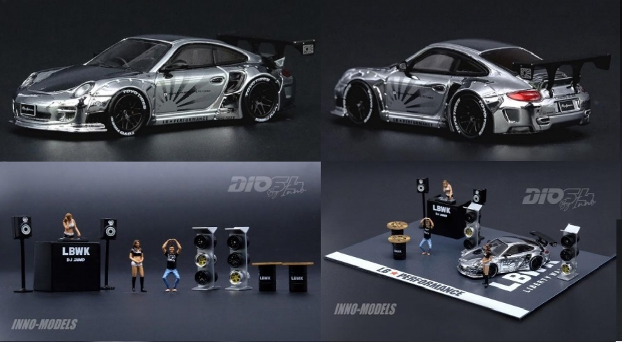 INNO Models 1/64 LB WORKS リバティーウォーク オートサロンジオラマ 997 3フィギュア付き【新品】|Yahoo!フリマ(旧PayPayフリマ) INNO Models 1/64 LB WORKS リバティーウォーク オートサロンジオラマ 997 3フィギュア付き【新品】|Yahoo!フリマ(旧PayPayフリマ)