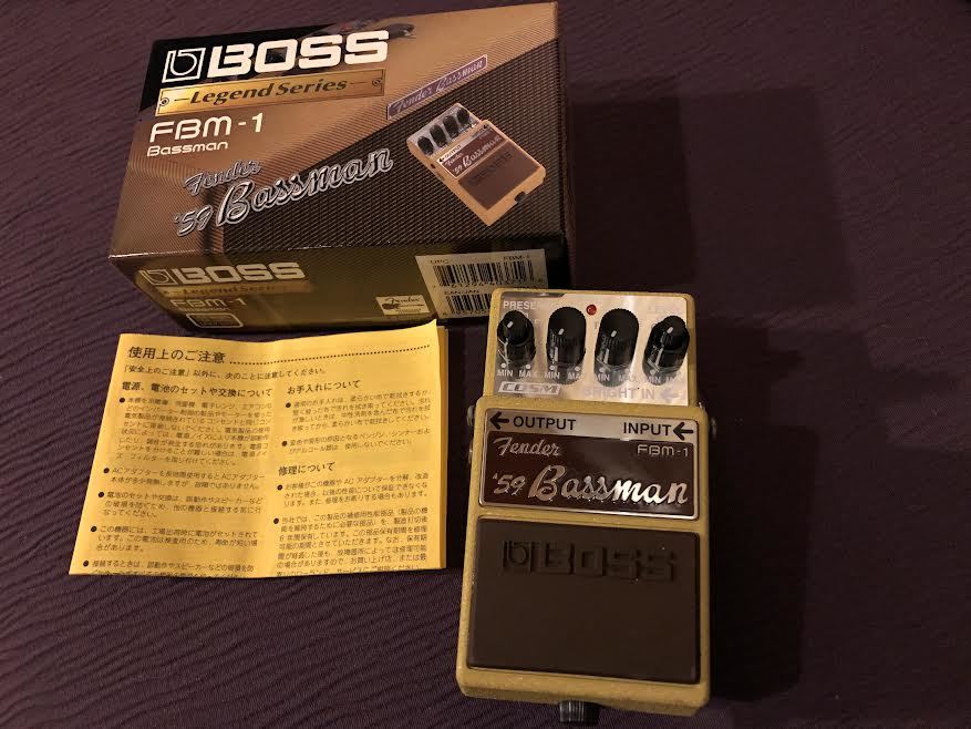 【美品】BOSS FBM-1 Fender '59 Bassman (ボス '59ベースマン)【USED