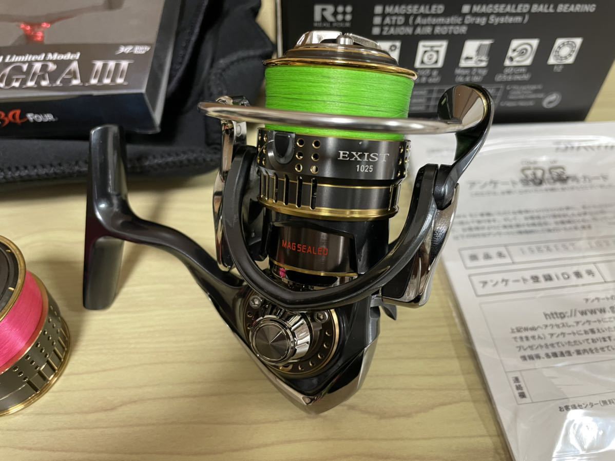 15イグジスト 1025 DAIWA 美品 15イグジスト 1025 DAIWA 美品