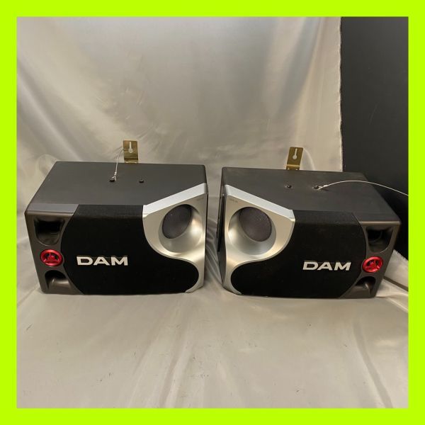 ZE534140 第一興商 DAM スピーカー2台セット(A) DDS-65 美品 カラオケ