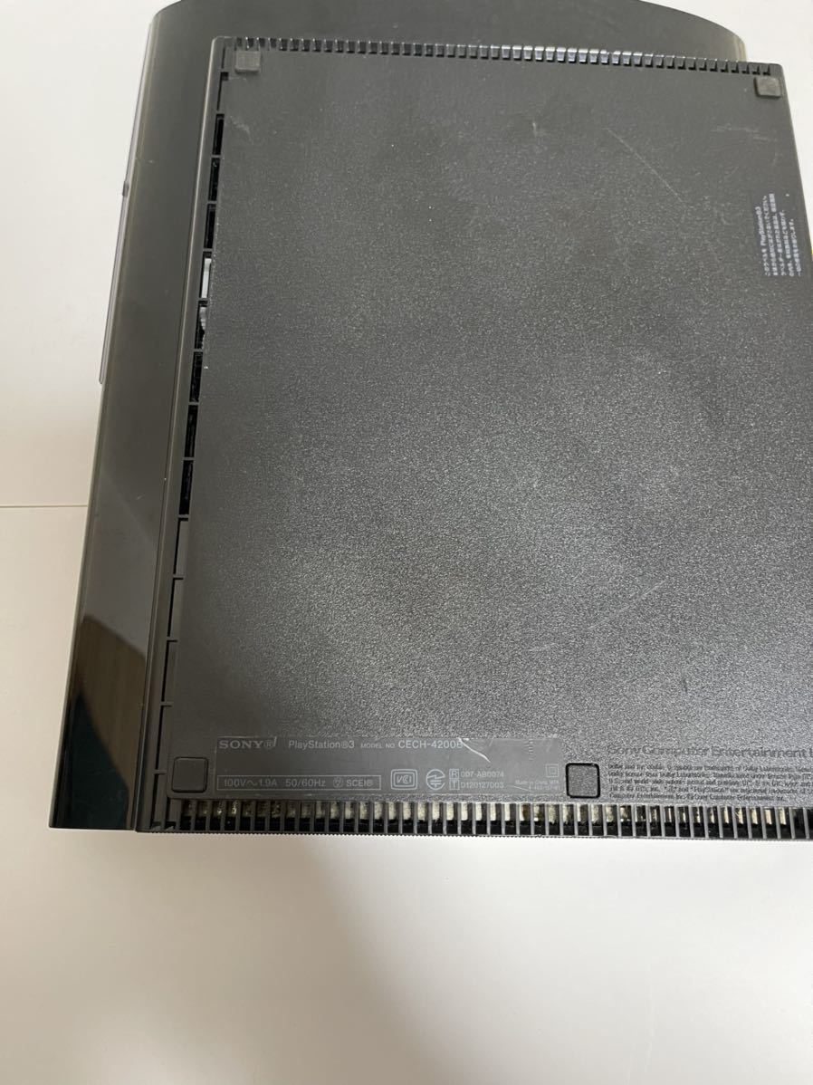 SONY PS3本体 CECH-4200B CECH-4000B プレイステーション3 ジャンク品　1円スタート　封印シール有り　PlayStation3 _画像5
