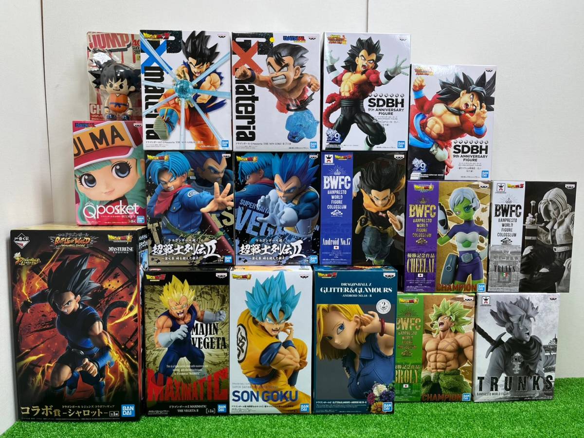 35 ドラゴンボール フィギュア まとめ売り 一番くじ BWFC 超戦士列伝