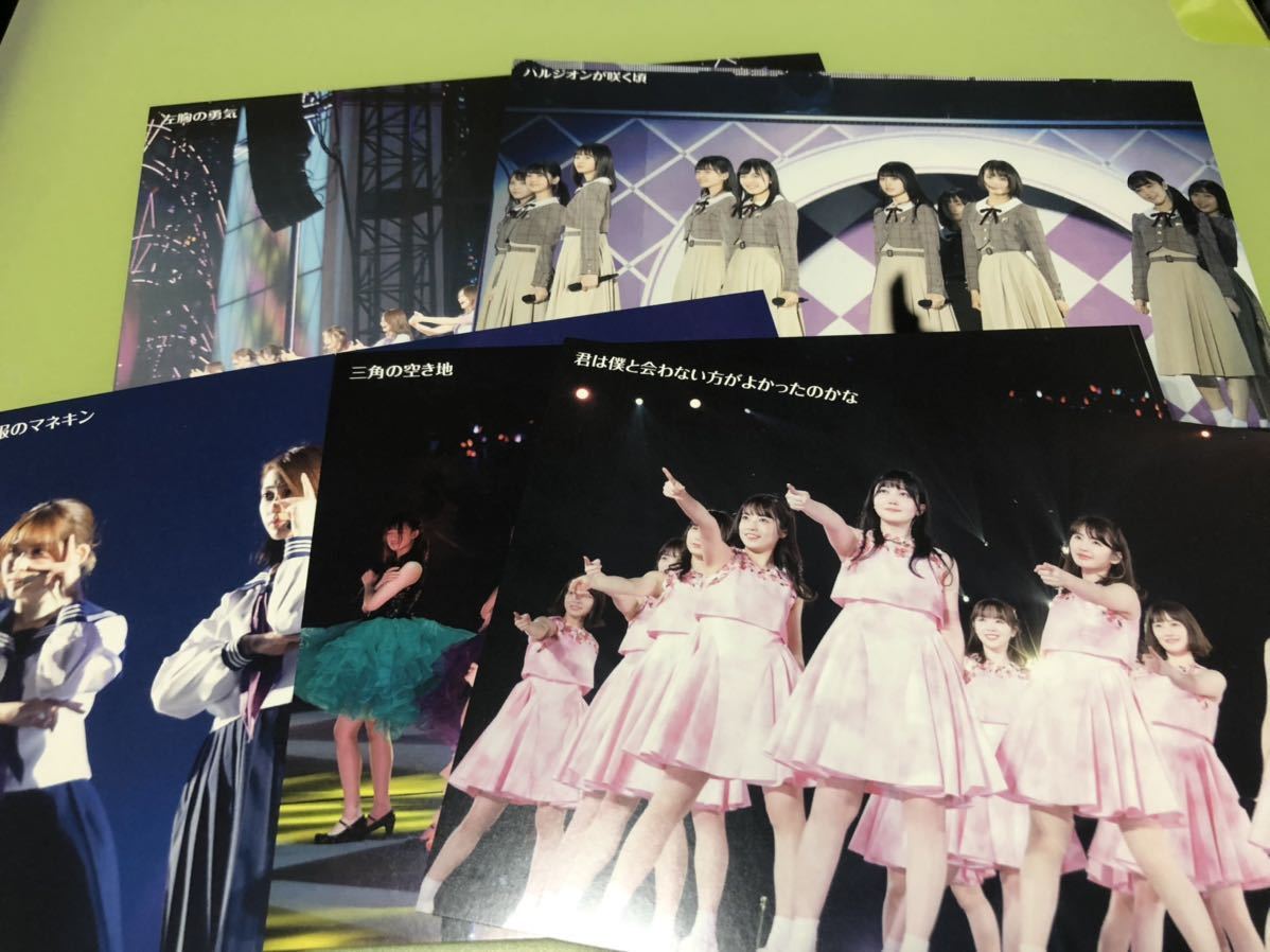乃木坂46 7th YEAR BIRTHDAY LIVE Blu-ray特典ポストカード 5種 5枚
