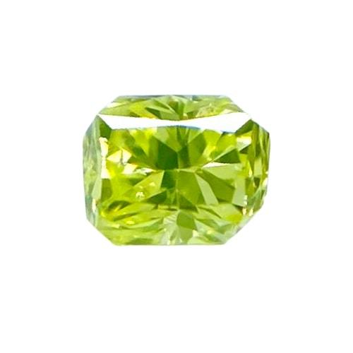 ダイヤモンド FANCY INTENSE YELLOW GREEN 0.046ct RCT/RT1127/CGL