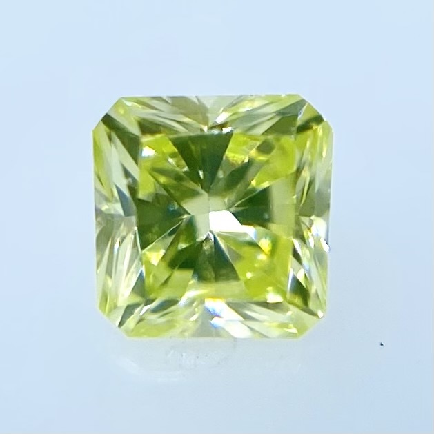 FANCY YELLOW GREEN 0.066ct SQ/RT1141/CGL-