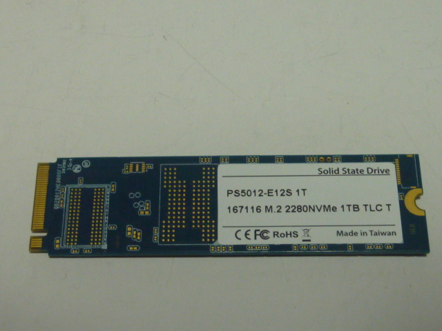 PHISON SSD M.2 PCI-Express NVMe Type2280 PS5012-E12S-1T 1024GB