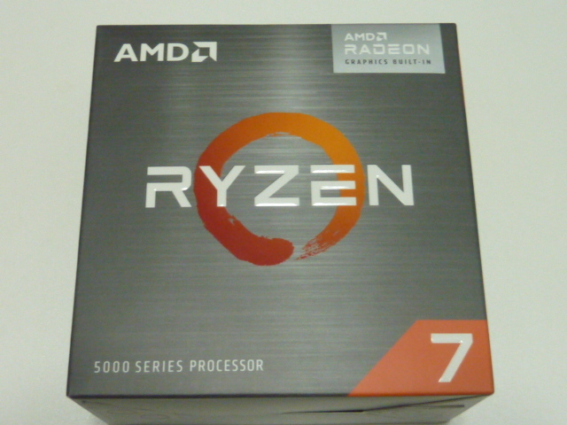 AMD CPU Ryzen 7 5700G 8コア16スレッド AM4 グラフィック内蔵 CPU