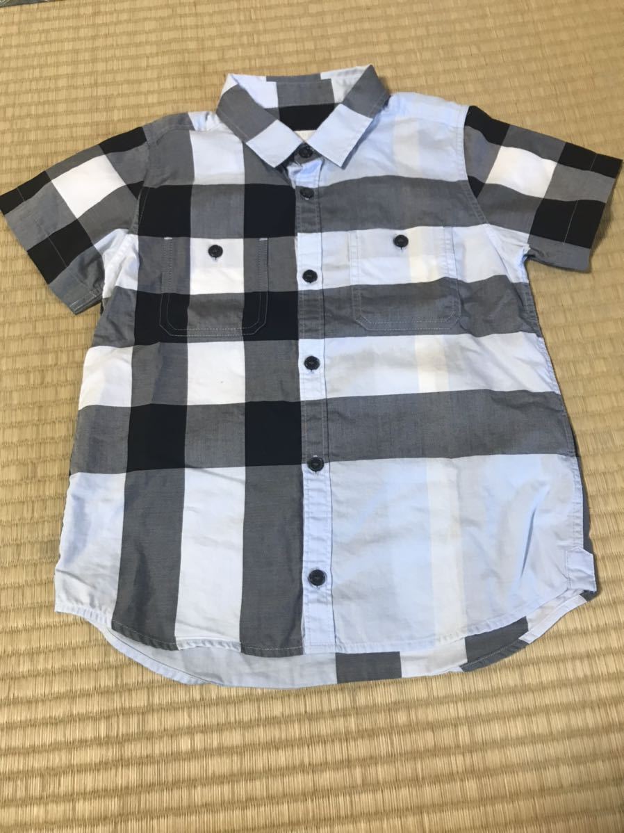 美品 1度着用 バーバリーチルドレン 6歳 120サイズ かっこいい ビッグ