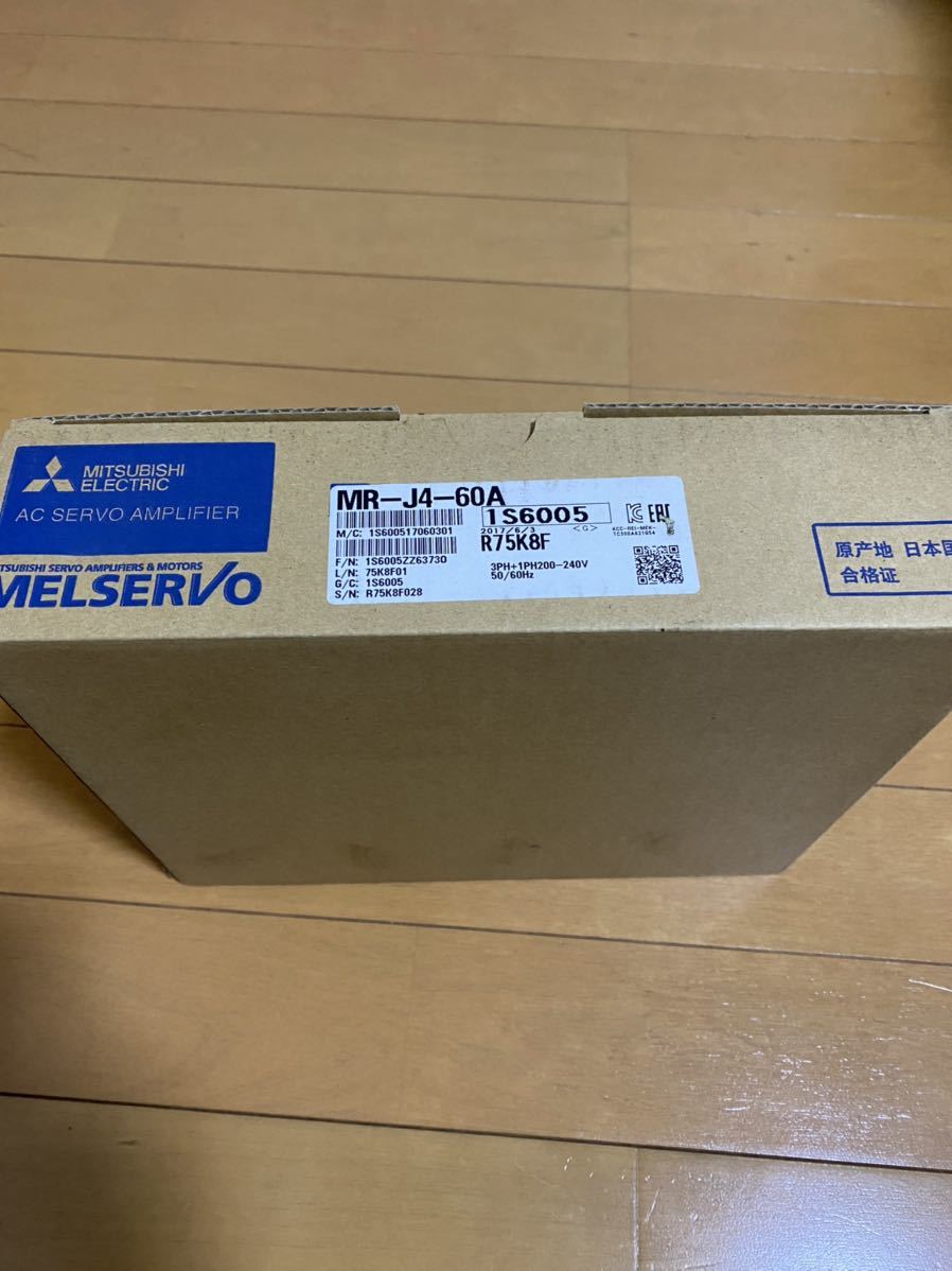 三菱 サーボアンプ MR-J4-60A 新品未使用保管品 送料無料