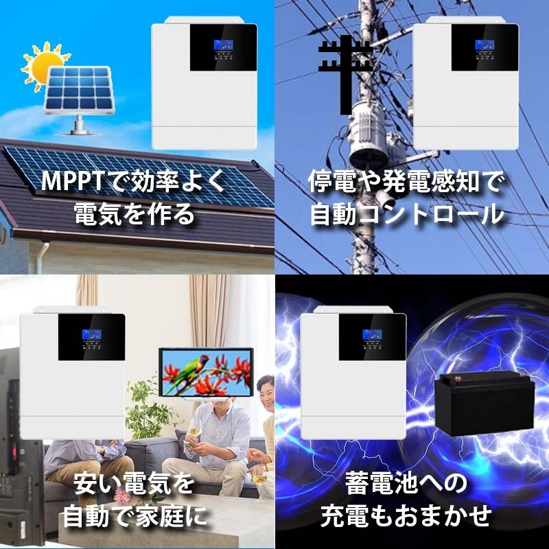 次世代パワコン 最強コスパ 安い電気を使う 2050ハイブリッド 次世代パワコン 最強コスパ 安い電気を使う 2050ハイブリッド