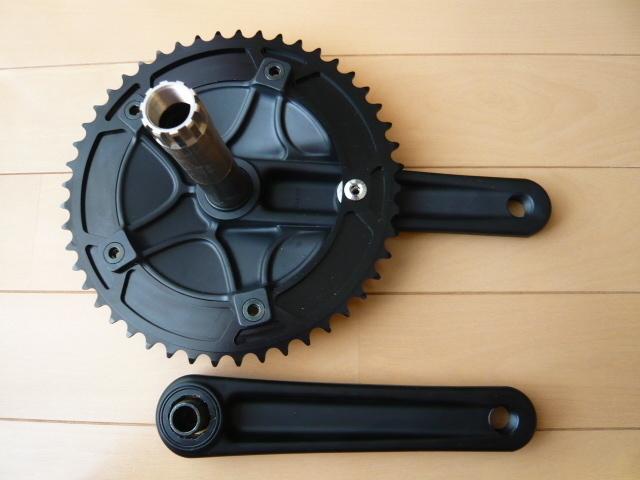送料無料 MICHE ミケ PISTARD AIR TRACK CRANK 48T 1/8・クランク165mm