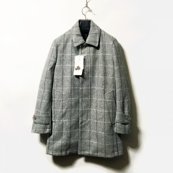 【冬バーゲン★】 #UNITED ARROWS|ユナイテッドアローズ sizeS 未使用品 ライトグレー キルティングライナー付きメルトンウールステンカラーコート ステンカラーコート 【冬バーゲン★】 #UNITED ARROWS|ユナイテッドアローズ sizeS 未使用品 ライトグレー キルティングライナー付きメルトンウールステンカラーコート ステンカラーコート
