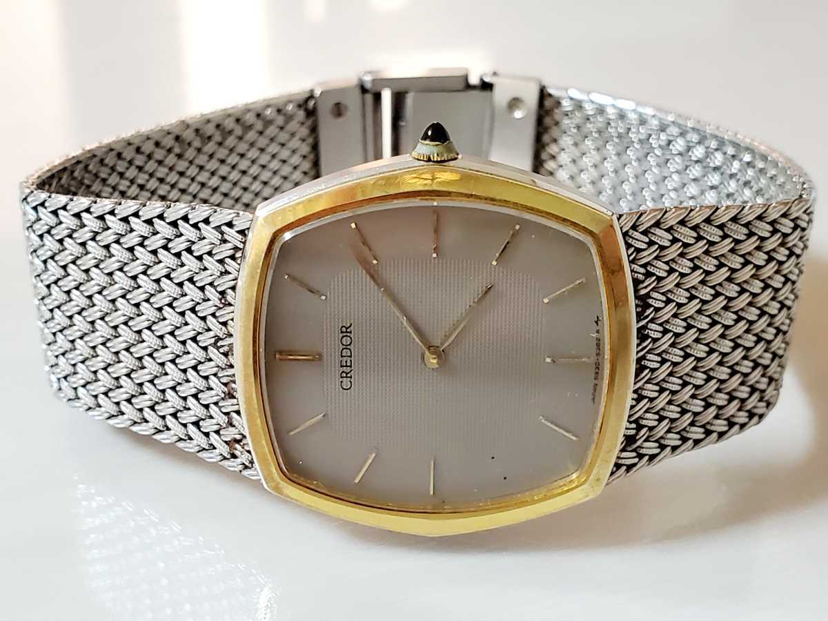 CREDOR クレドール【5930-5392】国産高級紳士用腕時計 14KT CREDOR クレドール【5930-5392】国産高級紳士用腕時計 14KT