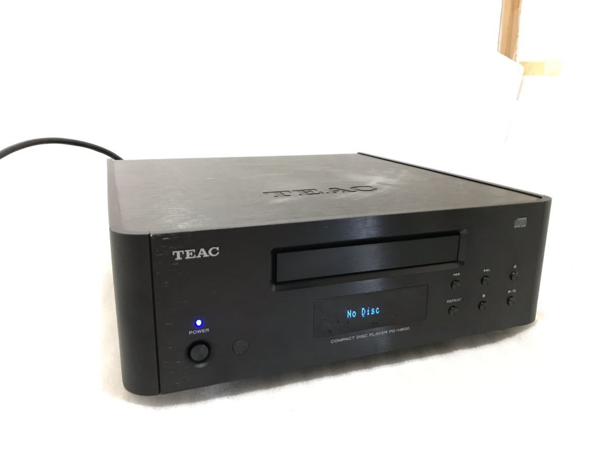 《ジャンク》TEAC　CDプレーヤー　PD-H600_画像1