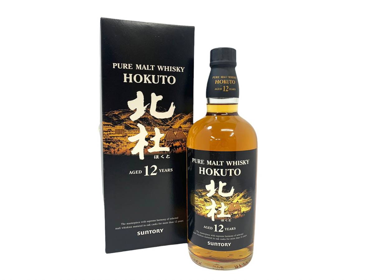 未開栓】SUNTORY/サントリー 北杜 12年 PURE MALT WHISKY ピュアモルト
