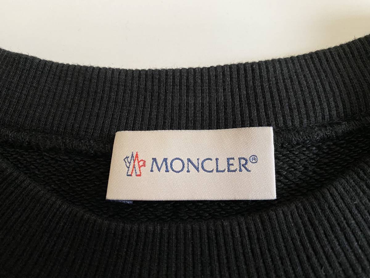 MONCLER ワンポイントロゴ トレーナー L_画像3