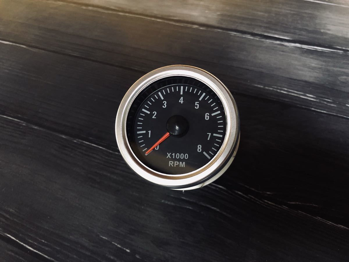 [ free shipping ] tachometer *52mm* new goods * search ( old car air cooling VW Beetle Volkswagen britain car Ame car MG Mini FIAT Lotus 356 VDO auto meter 