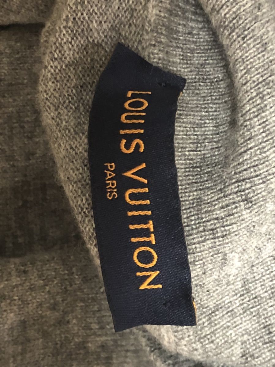 Louis Vuitton　ルイ ヴィトン　カシミヤロールネックセーター グリメタル 新品_画像3