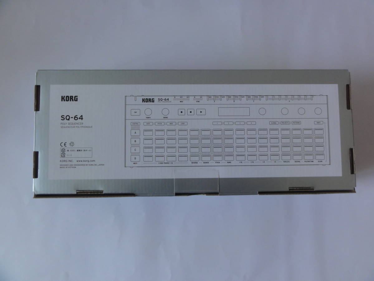 新品同様】KORG SQ-64 シーケンサー DTM 外箱付属品完備 | laninternet