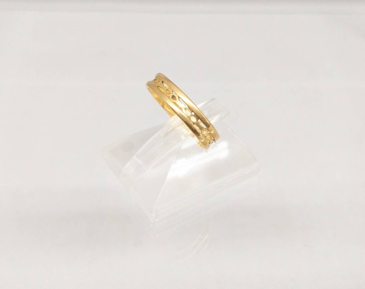 K18 14号 2.2g リング 指輪 ゴールド | bioimune.com.br