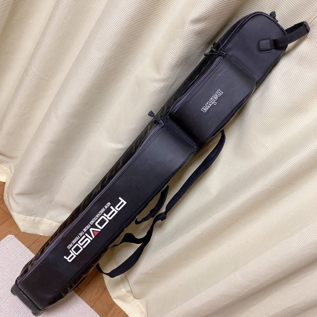 ダイワ プロバイザー ロッドケース カーボン調 ブラック 品 Daiwa