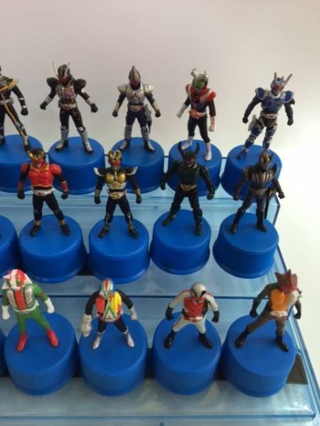  Kamen Rider * bottle cap 2 all 24 kind case attaching 