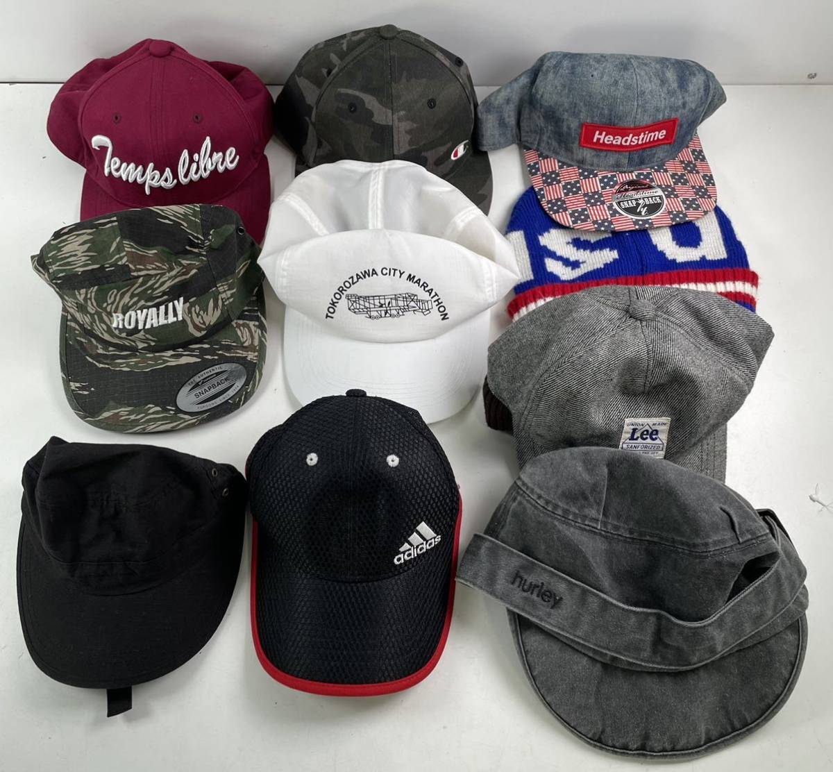 ☆ 【】キャップ 70個 まとめ売り ニットキャップ ハットadidas stussy