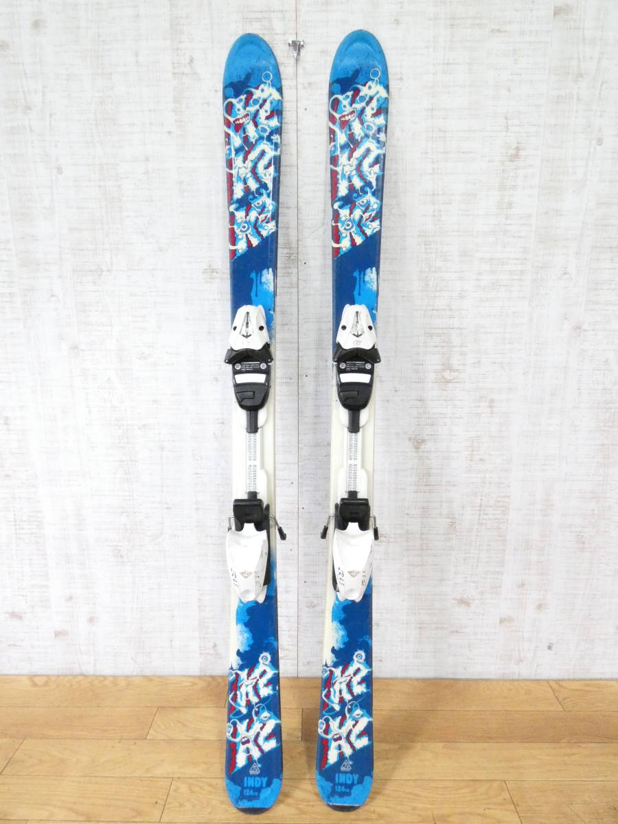 ジャンク K2 ジュニア用 スキー板 INDY/インディー 124cm 板＋ 