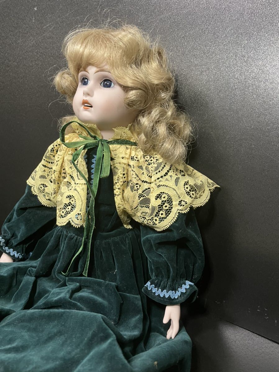 アンティーク フランス人形 ビスクドール 西洋人形 陶器人形 ヘッド