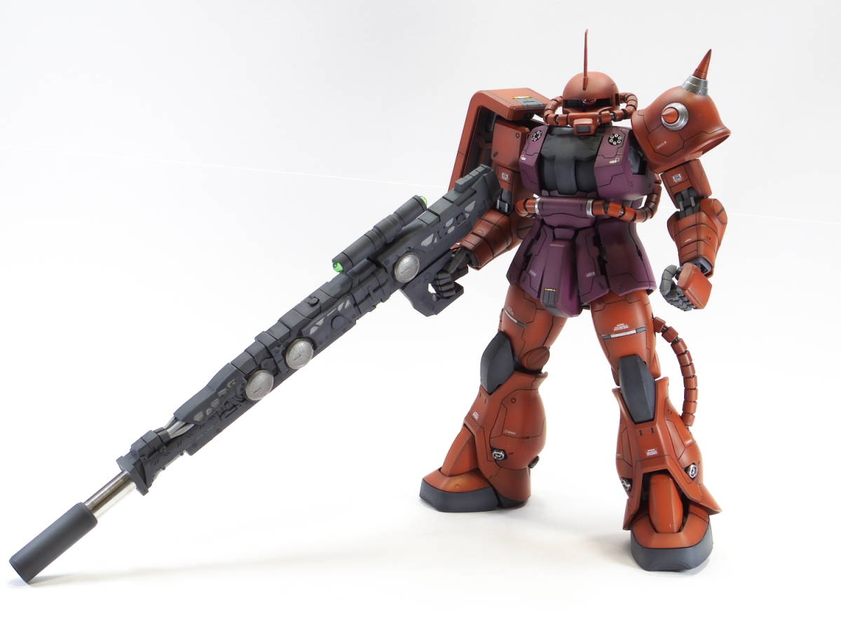 MG シャア専用ザク2 ver.2.0 改修塗装完成品 の商品詳細 MG シャア専用ザク2 ver.2.0 改修塗装完成品 の商品詳細