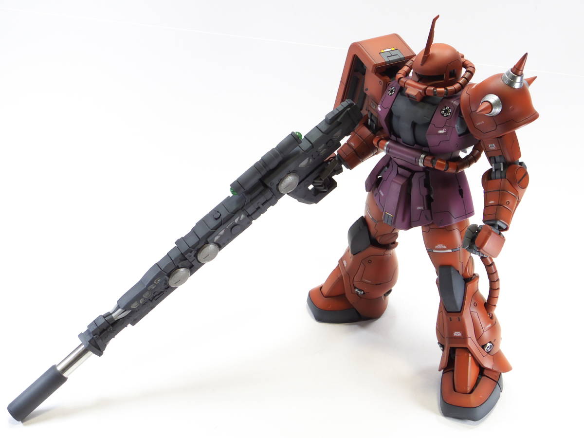 MG シャア専用ザク2 ver.2.0 改修塗装完成品 の商品詳細 MG シャア専用ザク2 ver.2.0 改修塗装完成品 の商品詳細