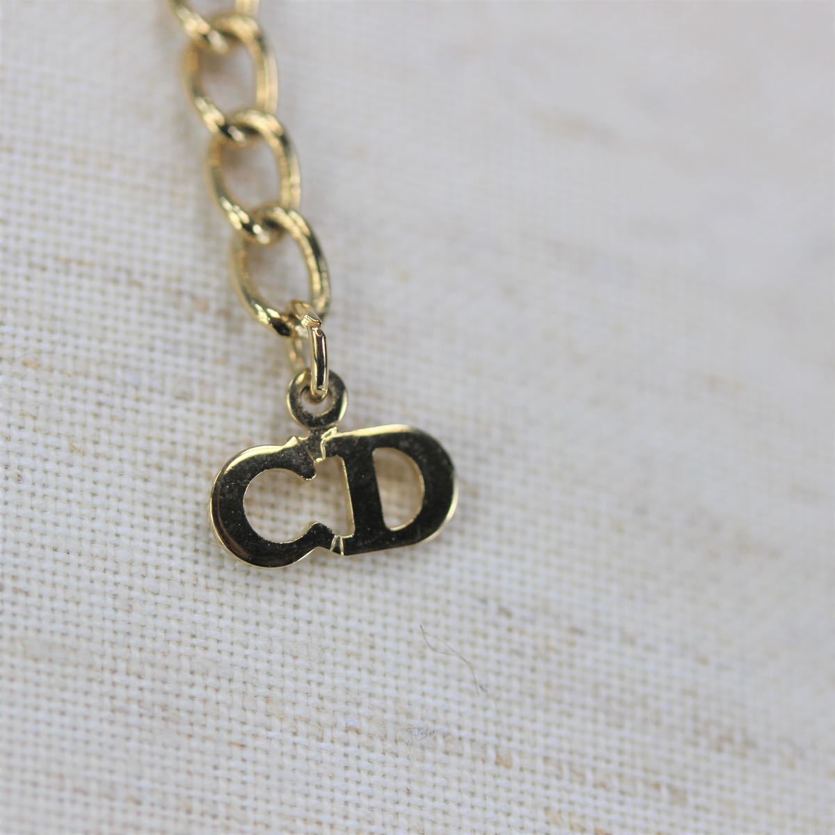 Christian Dior LOGO DESIGN NECKLACE/クリスチャンディオールロゴ