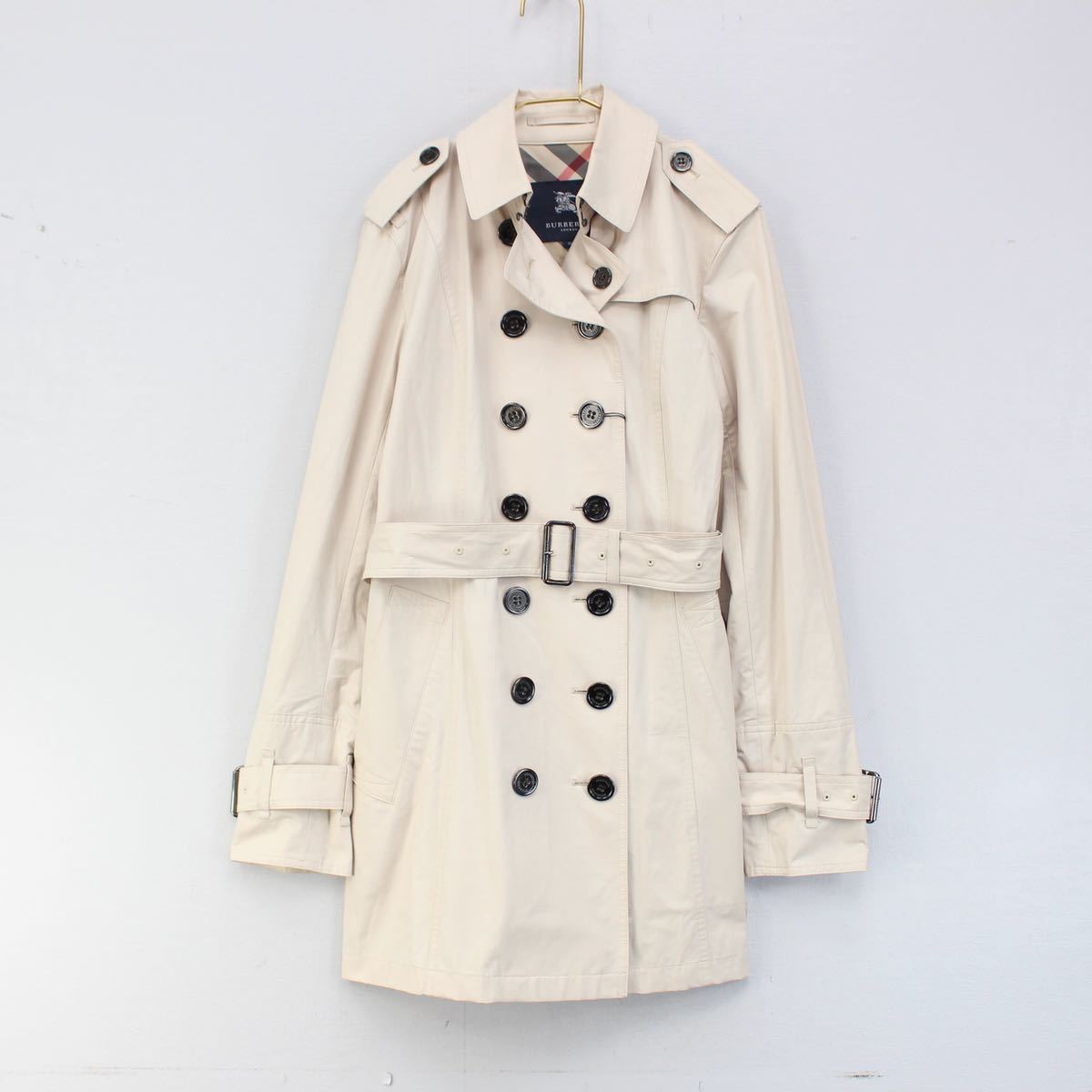BURBERRY LONDON BELTED TRENCH COAT/バーバリーロンドンベルテッド